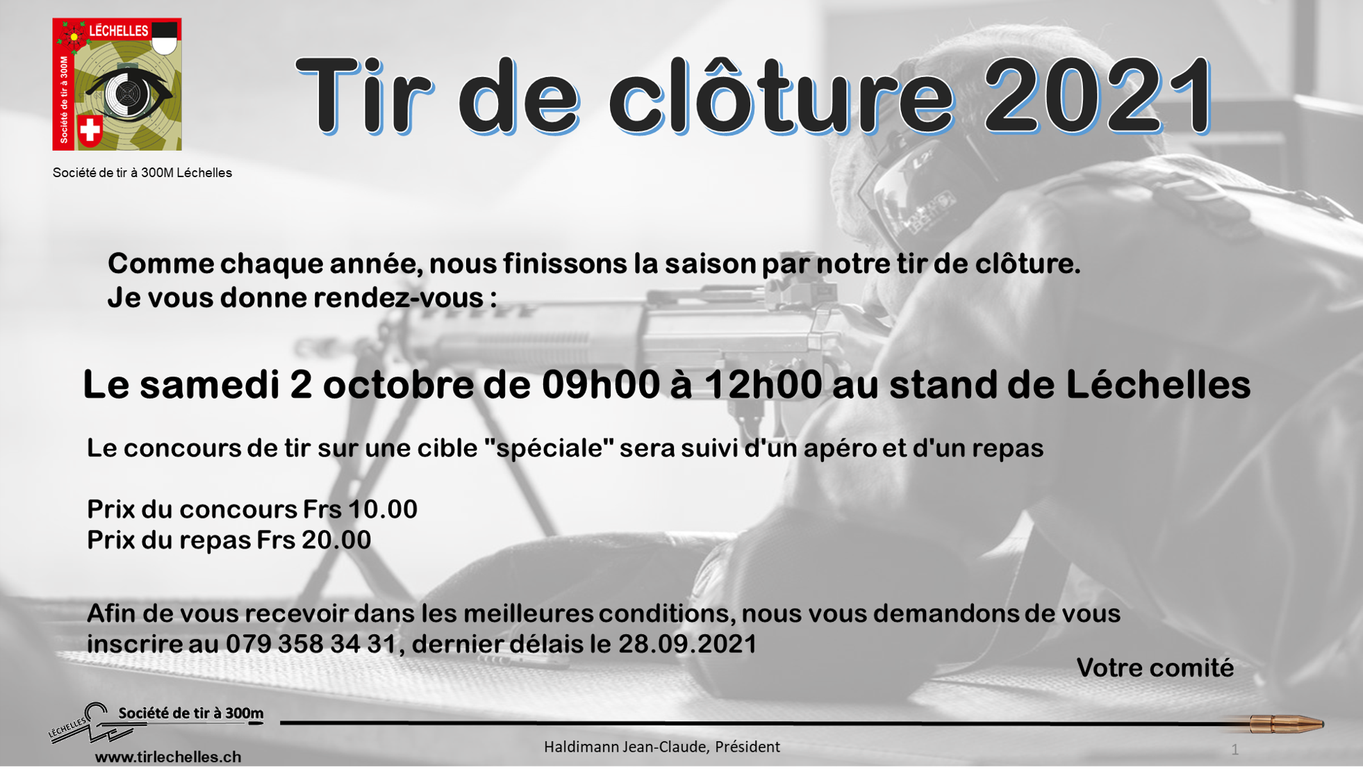 tir clôture